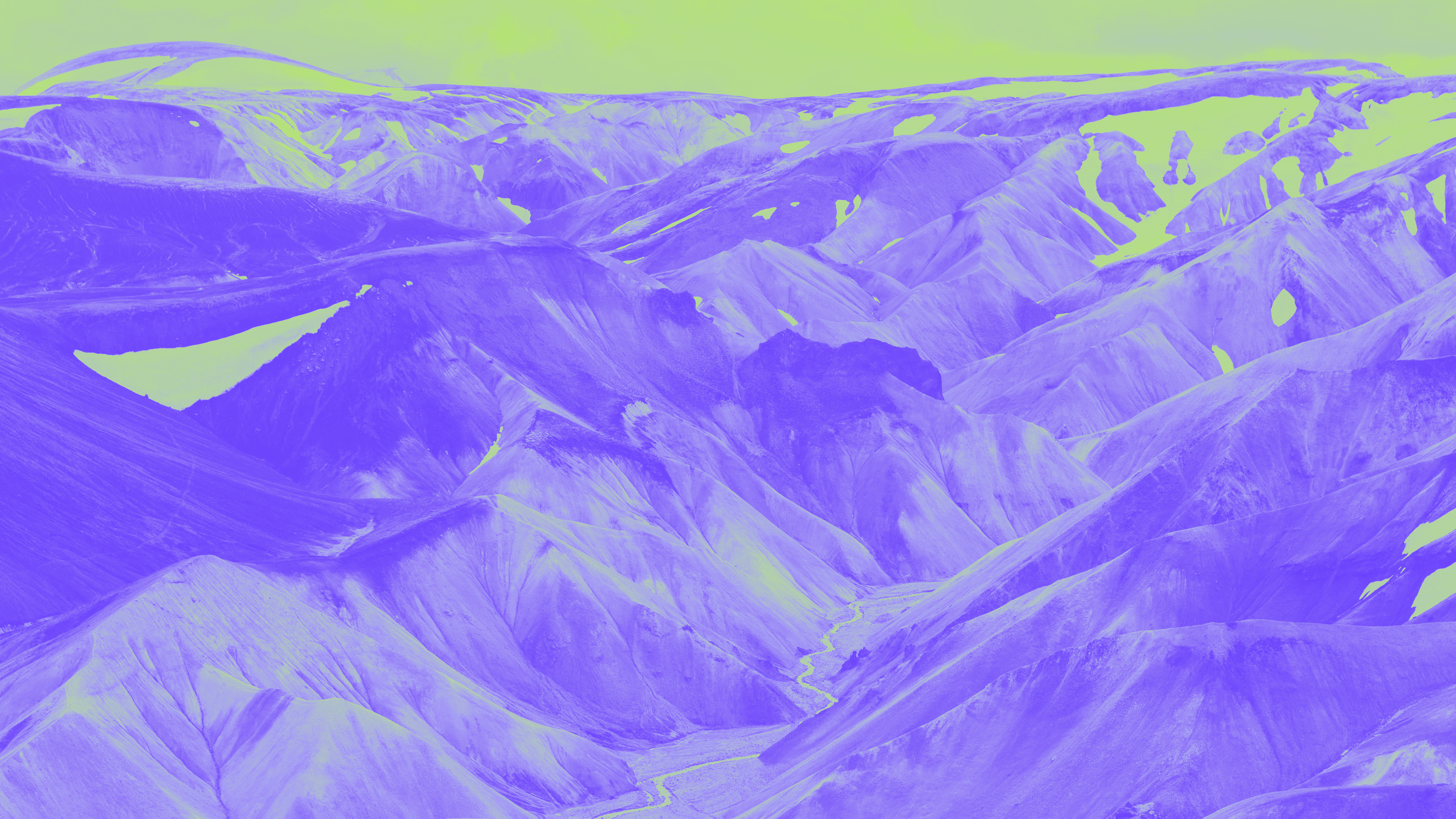 A image that shows a mountain range