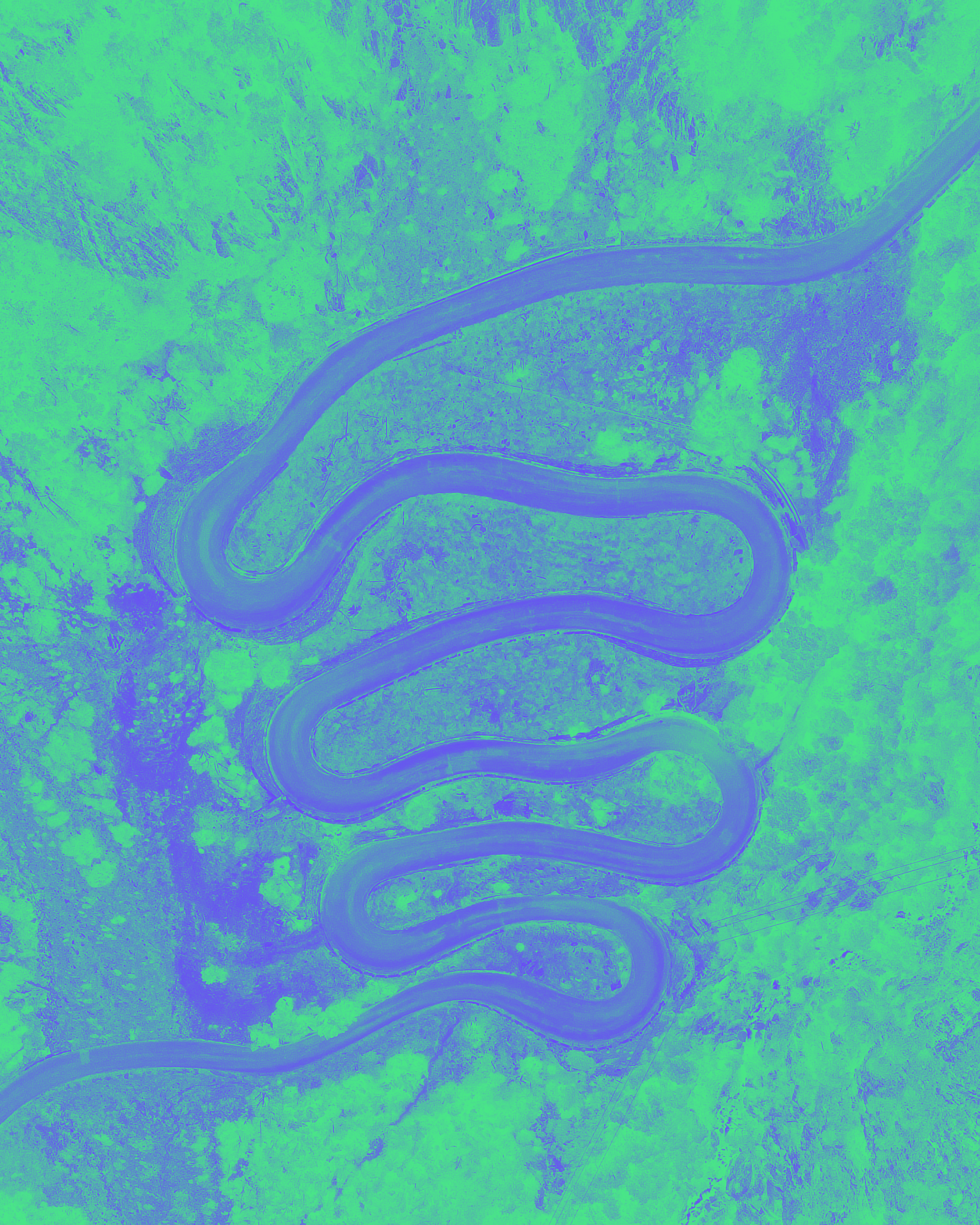 A render of three white cylindrical columns, against a warm creme background
